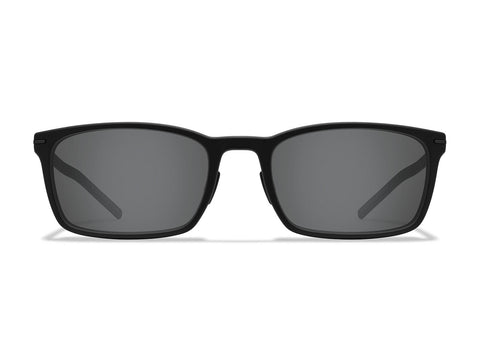 Roka Braker Prescription Sunglasses with Dark Arctic Mirrors (Matte Black)