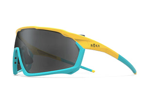 LTD Maillot Jaune / Teal Frame - Dark Carbon Lens