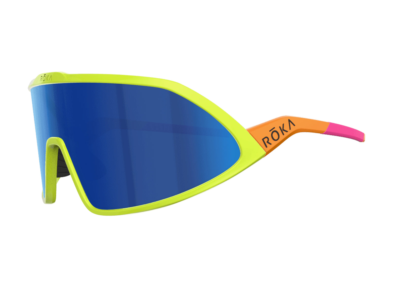 LTD Fluoro / Electric Orange Frame - Dark Glacier Mirror Lens