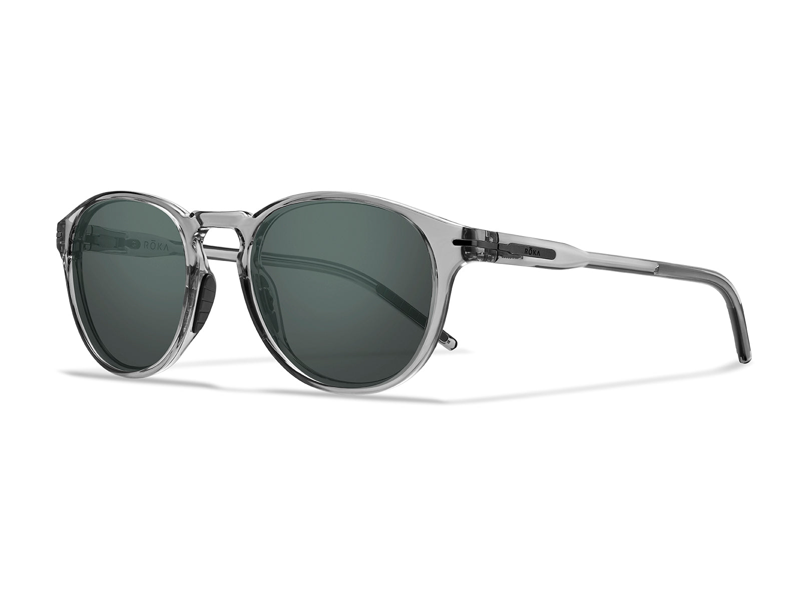 Off-White Denver Sun Cat Eye Sunglasses in Black - Grey, Custom Lenses | Visionist