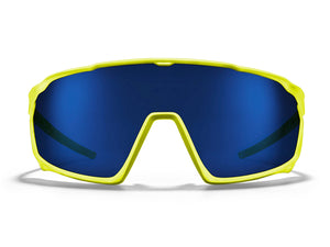 Gloss Fluoro Frame - Dark Glacier Mirror Lens