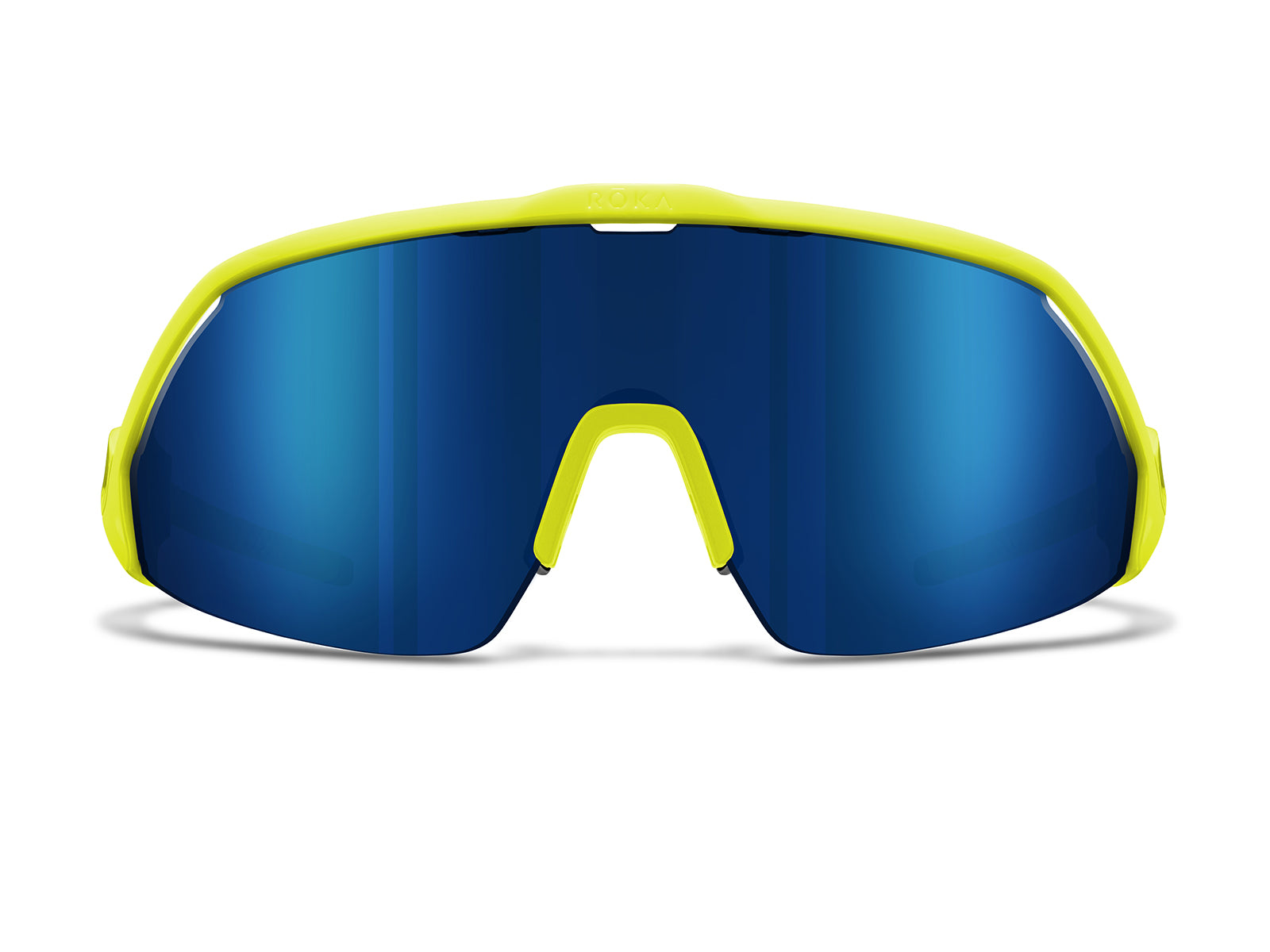 Gloss Fluoro Frame - Dark Glacier Mirror Lens