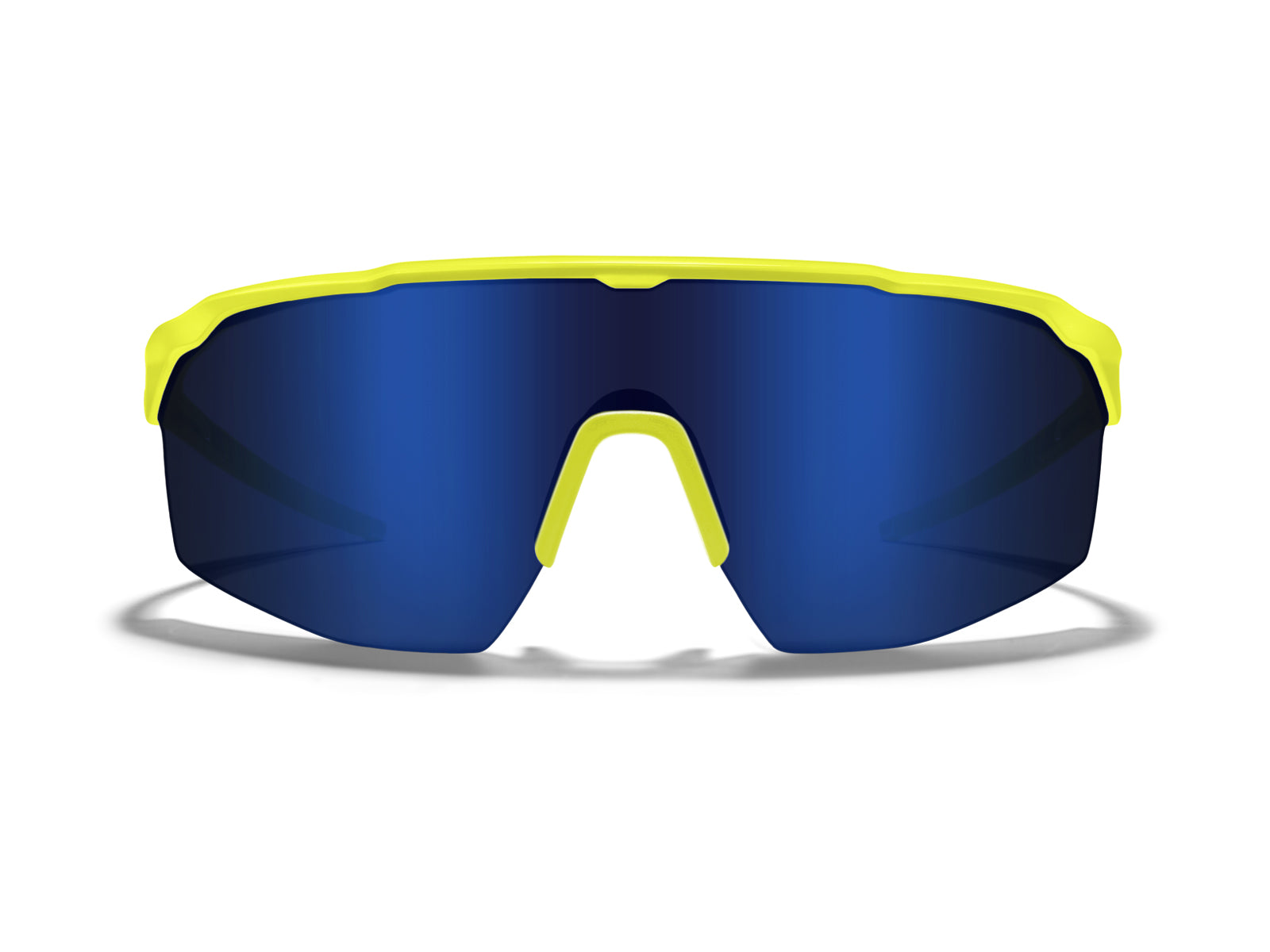 Gloss Fluoro Frame - Dark Glacier Mirror Lens