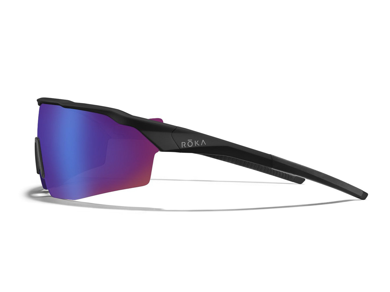 Roka SR-1x Sunglasses with Gloss Race Red Frames - Dark Carbon Lens